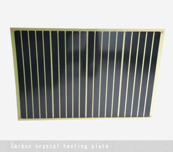 Carbon crystal heating plate